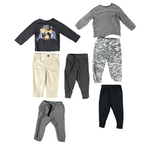 18M Baby Boy Lot Tommy Bahama Under Armour Carter's Cat & Jack 7pc Clothes